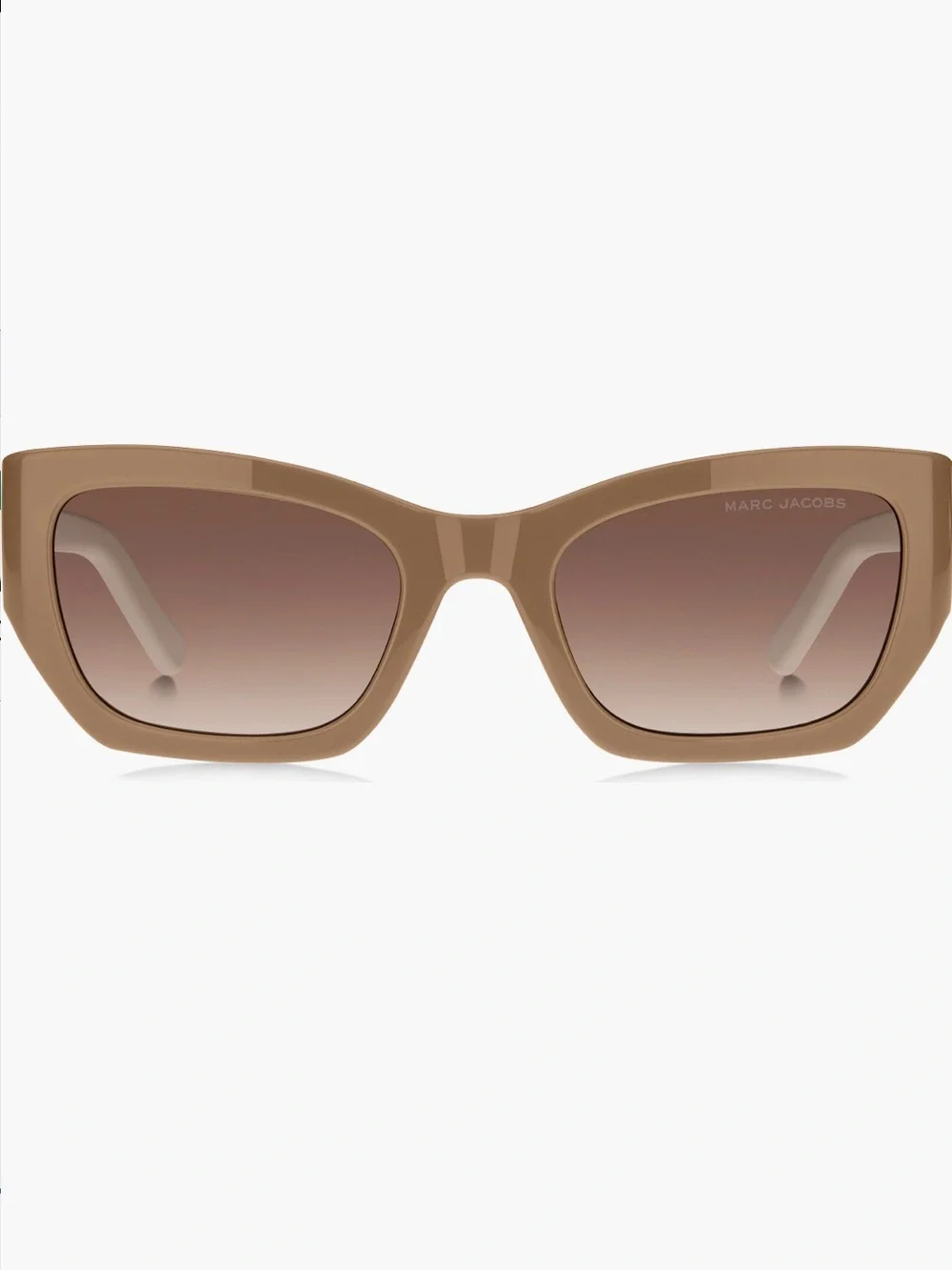 Marc Jacobs 53mm Cat Eye Sunglasses Beige/Brown Gradient